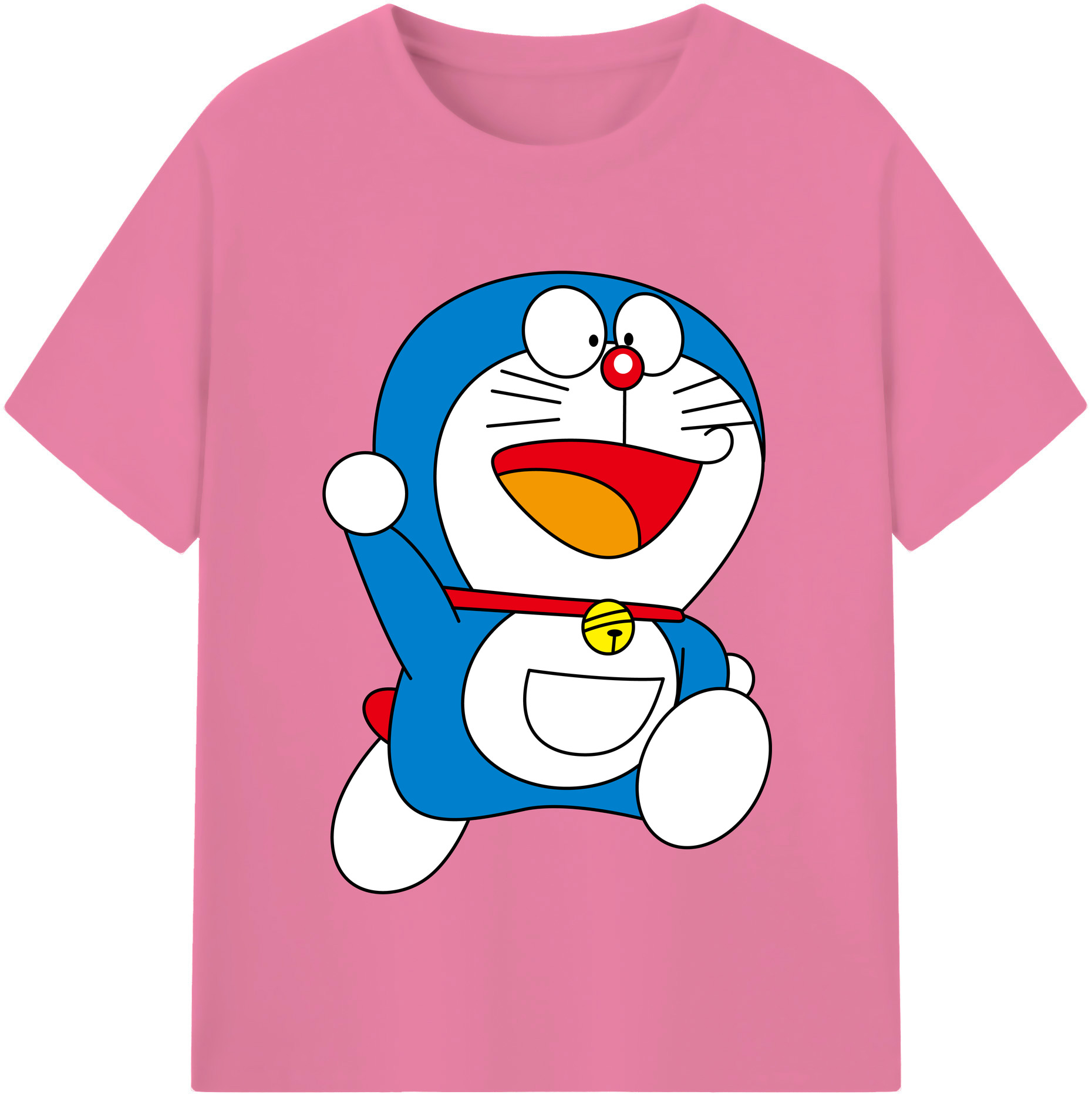 （画像用） ドラえもん Doraemon 綿100％半袖Tシャツ（フロントプリント）